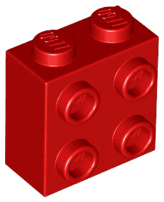 Brick, Modified 1 x 2 x 1 2/3 with Studs on Side