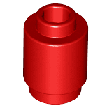Brick, Round  1 x 1