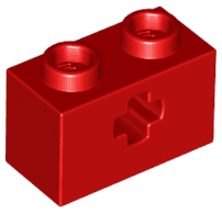 Technic, Brick 1 x 2 with Axle Hole