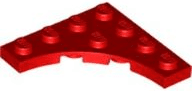 Plate, Modified 4 x 4 with 3 x 3 Curved Cutout