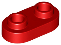 Plate, Round 1 x 2 with Open Studs