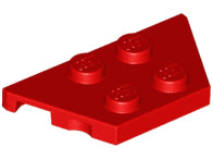 Wedge, Plate 2 x 4