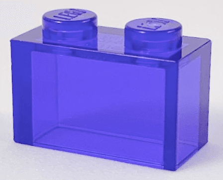 Brick 1 x 2 without Bottom Tube