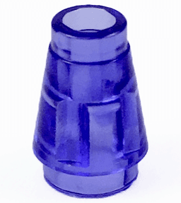 Cone 1 x 1 with Top Groove