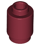 Brick, Round  1 x 1