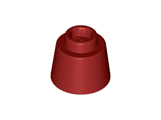 Cone 1 1/6 x 1 1/6 x 2/3 (Fez)