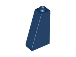 Slope 75 2 x 1 x 3 - Hollow Stud