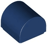 Slope, Curved 1 x 1 x 2/3 Double