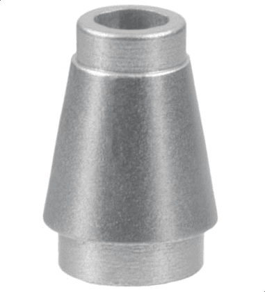 Cone 1 x 1 with Top Groove