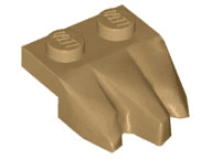 Plate, Modified 1 x 2 with 3 Claws / Rock Fingers