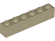 Brick 1 x 6