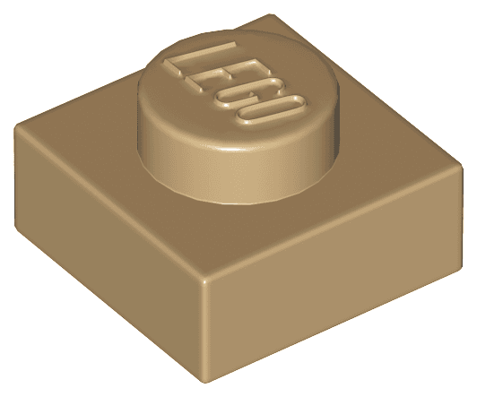 Plate 1 x 1
