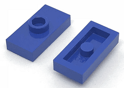 Plate, Modified 1 x 2 with 1 Stud without Groove (Jumper)