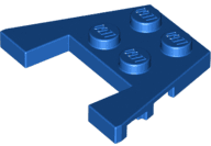 Wedge, Plate 3 x 4 with Stud Notches