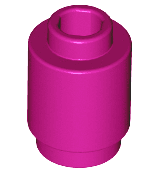 Brick, Round  1 x 1