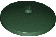 Dish 4 x 4 Inverted (Radar) with Solid Stud
