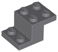 Bracket 3 x 2 x 1 1/3 with Bottom Tube