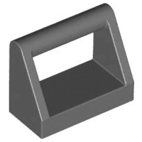 Tile, Modified 1 x 2 with Bar Handle