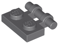 Plate, Modified 1 x 2 with Bar Handle on Side - Free Ends