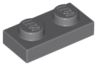 Plate 1 x 2
