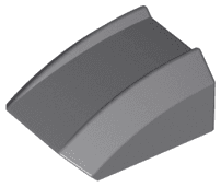 Slope, Curved 2 x 2 Lip