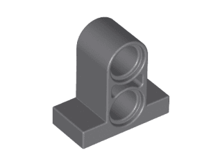 Technic, Pin Connector Plate 1 x 2 x 1 2/3 with 2 Holes on Top