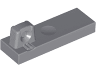 Hinge Tile 1 x 3 Locking with 1 Finger on Top