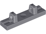 Hinge Tile 1 x 4 Locking Dual 1 Finger on Top