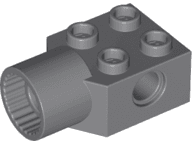 Technic, Brick Modified 2 x 2 with Pin Hole and Rotation Joint Socket