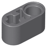 Technic, Liftarm Thick 1 x 2 - Axle Hole