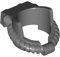 Minifigure Fire Helmet Breathing Hose