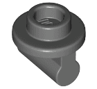 Plate, Round 1 x 1 with Bar Handle on Long Stem