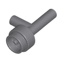 Minifigure, Utensil Space Gun / Torch without Grooves