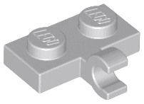 Plate, Modified 1 x 2 with Clip on Side (Horizontal Grip)