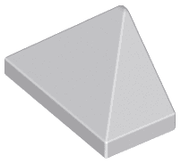 Slope 45 2 x 1 Triple with Bottom Stud Holder