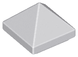 Slope 45 1 x 1 x 2/3 Quadruple Convex Pyramid