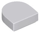 Tile, Round 1 x 1 Half Circle Extended