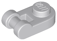 Plate, Round 1 x 1 with Bar Handle