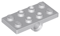 Plate, Modified 2 x 4 with Pin Holes