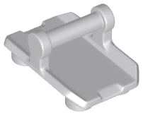 Plate, Modified 2 x 3 Inverted with 4 Studs and Bar Handle on Bottom (Rocker Plate)