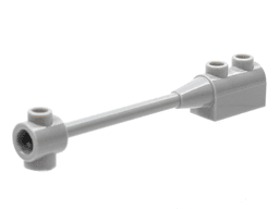 Bar 1 x 8 with Brick 1 x 2 Curved Top End (Axle Holder Inside Small End)