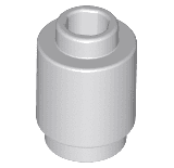 Brick, Round  1 x 1