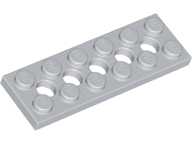 Technic, Plate 2 x 6 with 5 Holes