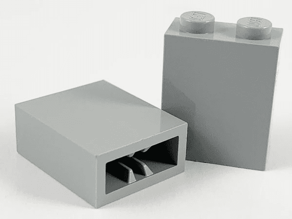 Brick 1 x 2 x 2 with Inside Axle Holder