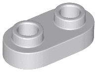 Plate, Round 1 x 2 with Open Studs