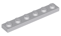 Plate 1 x 6