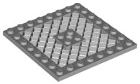 Plate, Modified 8 x 8 Lattice with Hole in Center