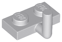 Plate, Modified 1 x 2 with Bar Arm Up (Horizontal Arm 5mm)