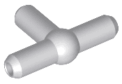 Pneumatic T Piece Second Version (T Bar with Ball in Center)