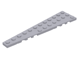 Wedge, Plate 12 x 3 Left